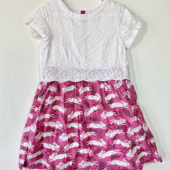 Mini Boden Other - Mini Boden Bunny Dress Size 7-8